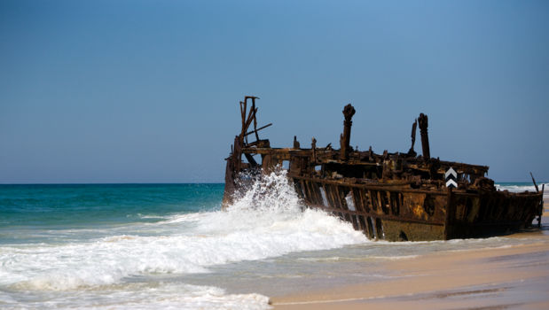 Maheno shipwreck