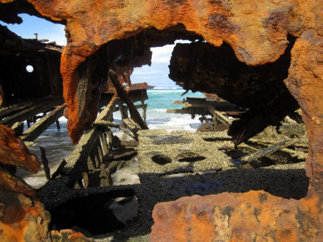 Maheno shipwreck