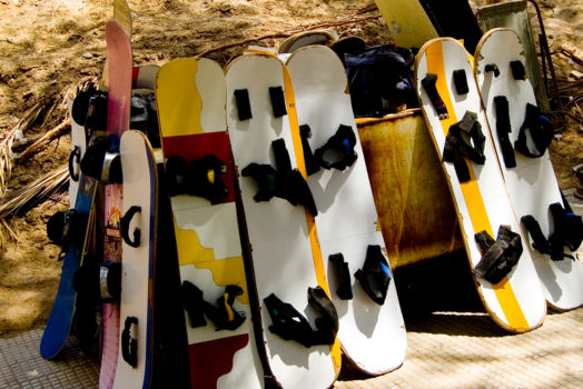 Sandboarden in Lancelin