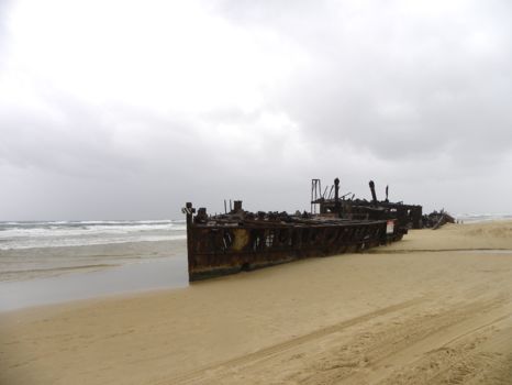 Maheno shipwreck