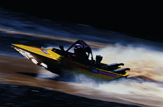 Jet-boaten Mount Aspiring National Park