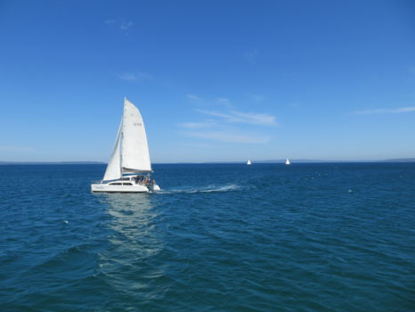 Zeilen in de Bahama's