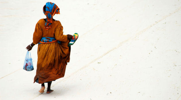 Stranden van Zanzibar