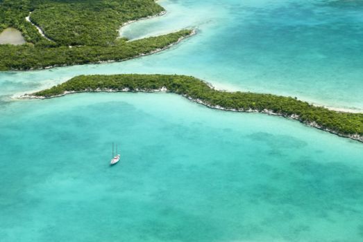 Zeilen in de Bahama's