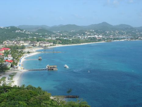 Rodney Bay en Pigeon Island