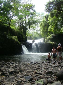 Watervallen van Samoa