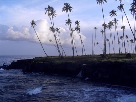 Watervallen van Samoa