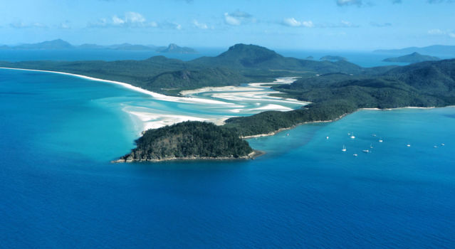 Rondvlucht over het Great Barrier Reef, een must-do