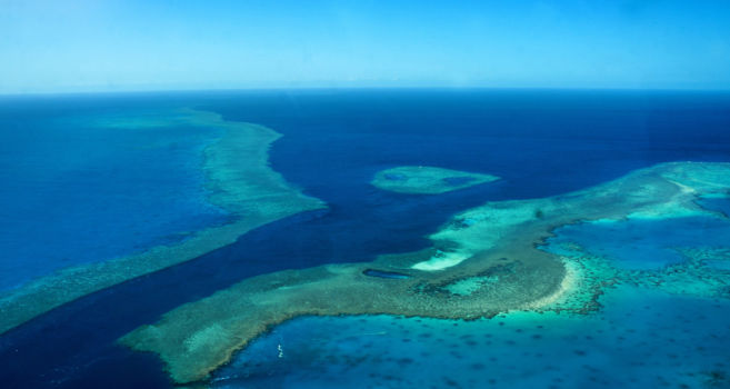 Rondvlucht over het Great Barrier Reef, een must-do