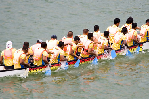 Dragon boating