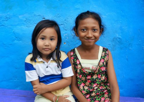 Kampung Warna Warni, het opgekleurde dorp